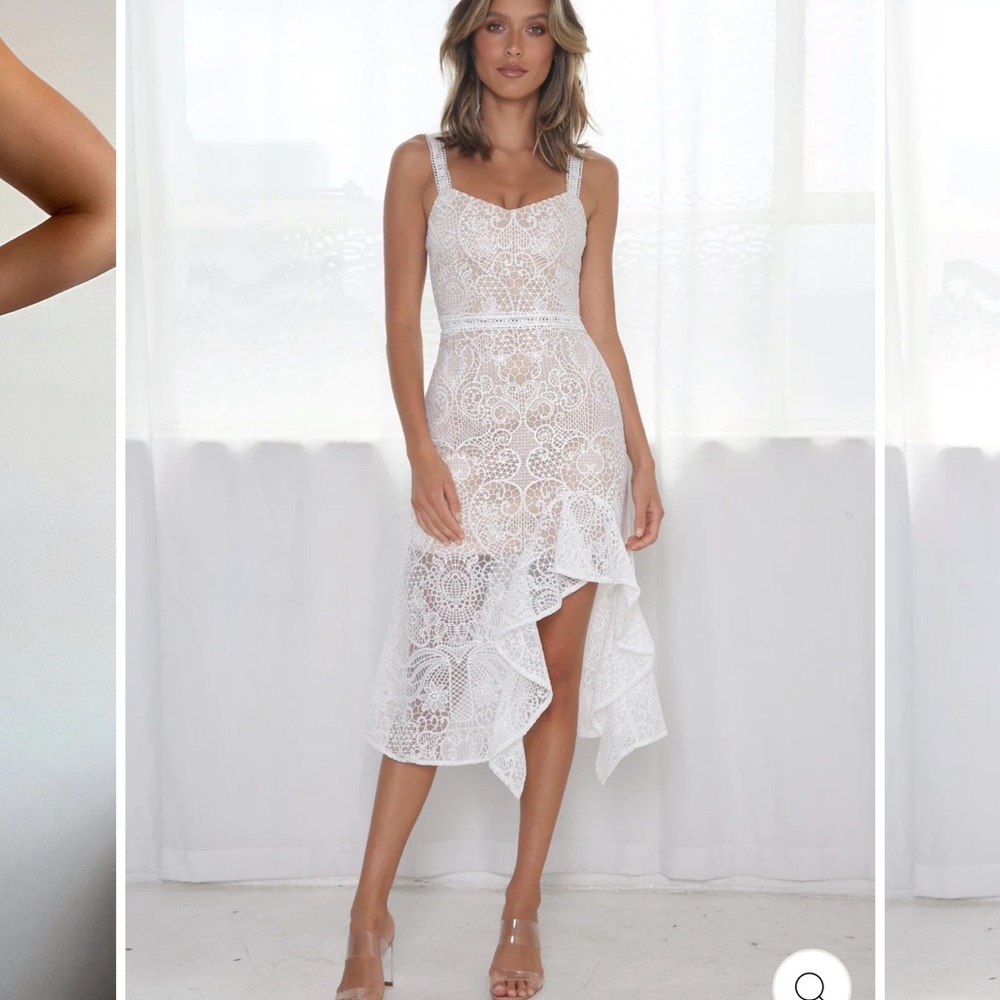 White Lace formal dress | Brand New with Tags!